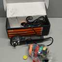 SPTA Mini Polishing Machine Buffer Rotary Polisher Auto Detailing Superpolish with 27Pcs Detail Polishing Pad Mix Size Kit Buffing Pad and 75mm ,100mm,140mm M14 Thread Extension shaft