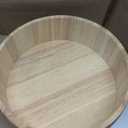 15 x 5 Inch Exra Large Wood Salad Bowl Wide Large Wood Bowl for Mixing Salad Cut Fruits Pasta Snacks Food Dishes Restaurant Kitchen Countertop Decorative Handcrafted Home Wedding Party