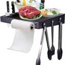 Utheer Grill Side Shelf for Pit boss 700 820 Series Pellet Grill, Heavy Duty Serving Tray Side Shelf Grill Accessories for Pit boss 700, 700FB