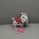 YH YUHUNG Walking and Barking Dalmatian Puppy Stuffed Animated Dog Toy for Kids with Leash, Head Nod,Walking,Barking,Tail Wagging,Electrnoic Pets Puppy Plush Toy for Kids,Boys and Girls Gift (Walking Dalmatian)