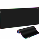 VIVO Extra Large 71 x 30 inch Full Size Desk Pad with RGB Lighting for Office Ambience and Immersive Gaming, Oversized Mouse Pad Table Top Cover, 12 Color Modes, Non-Slip Base, Black, DESK-PAD72
