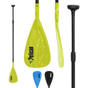 Pelican Sport - Vortex Adjustable SUP Paddle 70 to 87 in PS1113-1 - Stand Up Paddle Board Fiberglass Reinforced Blades