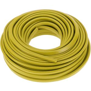 Motoforti Universal Car Weatherstrip Weather Stripping Edge Trim Seal Strip Self Adhesive Weather Seal Strip for Car Door, 66Ft, U-Shape, PVC Steel, Yellow