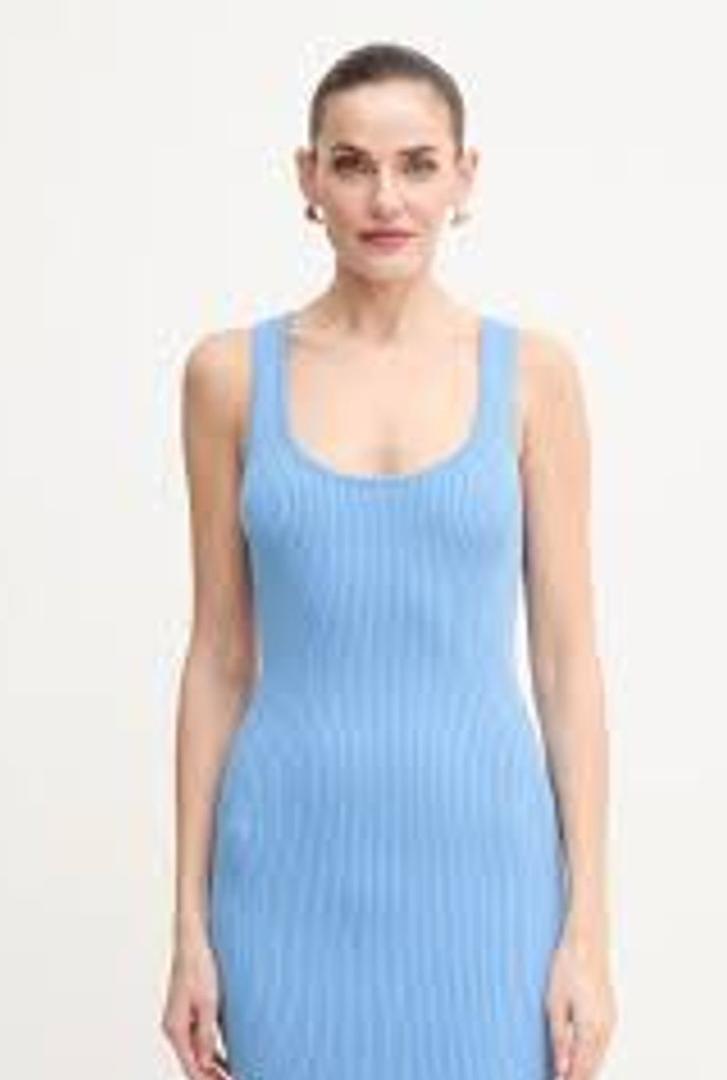 Summer Bodycon Midi Dress Casual Size S