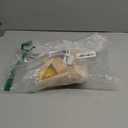 Bird Perch Toy, Interactive Rocking Parakeet Perch, Wooden Exercise Wheel for Cockatiels, Puzzle Enrichment Toy for Parrots, Bird Cage Accessories for Budgies & Conures (Pirate Ship)