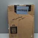 Mayfair Bennett Toilet Seat with Brushed Nickel Hinges, Slow Close Wood Seat, Secure Metal Hinges, Easy Install, Elongated, White