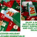 Advent Skincare Calendar 2025 for Adults Women, 24 Days of Beauty Christmas Countdown Calendar, Holiday Christmas Gifts Baskets for Girls, Teen Girls, Wife, Bath and Body Gift Set with Lotion