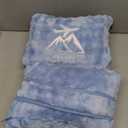 Travel Blanket and Pillow-2-in-1, Blue color