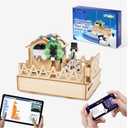 STEM Kits for Kids Age 12+, ACEBOTT IoT Smart Home Kit for Teens, STEM Toys Compatible with Arduino & Scratch, Coding Set with House Building, Sensors & App Control, Gift for Teens & Adults