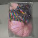 ZYBOUTIC Girls Sequin Jackets Kids Sparkle Jacket Zip Up Outwear Toddler Boys Glitter Sleeve Shiny Metallic Coat Birthday Cloth Christmas Rainbow Pink02 8 Years