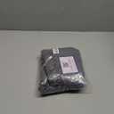 Wrap Around Dust Ruffle Bed Skirt - Dark Grey - Twin/Twin XL Size Beds with 15 Inch Drop - Elastic Strap - Adjustable Pleated Bedskirt with Brushed Fabric and Wrinkle Free - Women, Men, Kids & Teens