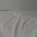 White Tablecloth 60 x 84 Inch, Rectangle 4 Feet Table Cloth - Stain and Wrinkle Resistant Washable Polyester Table Cover for Dining Tables, Buffet Parties and Camping
