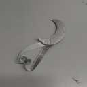 GORTIN Moon Headband Crescent Moon Headpiece Silver Sequins Head Chain Bohemia Hair Bands Forehead Chain Gothic Featival Prom Holloween Costume Hair Jewelry for Women and Girls (Silver)