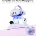 NexiGo Custom Controller Covers for Charging Dock for Oculus/Meta Quest 3/3S, Only Compatible with S20 Pro Charging Station
