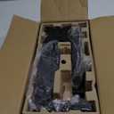 EVEO Premium Single Monitor Arm 14"34", Adjustable Gas Spring Monitor Mount, Single Arm Desk Mount for 34 Inch Computer Screens, VESA Compatible Stand with Clamp and Grommet Base  Black