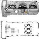 Upgrade Aluminum Engine Valve Cover & Gasket Kit Compatible with BMW N52 N51 BMW E82 128i E9X 323i 328i E60 528i E70 X5 3.0si E83 X3 E85 Z4 E89 Z4 F10 528i