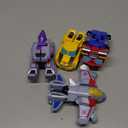 Transformers Toys Heroes vs Villains 4-Pack, Autobot and Decepticon 4.5-Inch Action Figures, Preschool Robot Toys for Kids Ages 3 and Up 