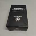 Hugo & Jude Premium Rolling Knife Sharpener - Sharpening Made Easy - Ergonomic Diamond Rolling Wheel Sharpener, 15/18/20/22 Magnetic Angles for Kitchen Knife Sharpener- Kitchen Gadgets & Gifts, Walnut