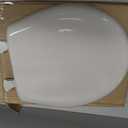 Bemis Classic Colors Slow Close Toilet Seat, Easy Clean Hinges and Durable Plastic Seat, Made in USA, Round, Ice Grey