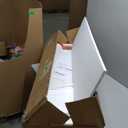 2-Tier Storage Bench, Shoe Bench with Thickened Padded Seat Cushion, Entryway Bench with 4 Doors, Adjustable Shelf, 13.8" D x 45.3" W x 18.5" H, for Entryway, Living Room, Bedroom, White