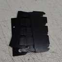 16 Pcs 4 Inch Hardware Door Hinge Shims,Stainless Steel Door Hinge Spacer with Coated Finish,Doors Hinge Shims Hinge Spacer for Repair Kit,0.03 Inches Thick