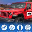 1 Roll Blank Car Magnets, 12" x 72" Custom Car Magnet Signs for Vehicle, Flexible Magnetic Bumper Sticker Sheet for Car to Advertise Business and Personalized Decal, Prevent Scratches Dents