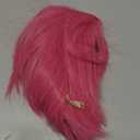 Anime Cosplay Wigs Hot Pink Short Wigs for Men Halloween Party Costume Wig