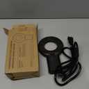 250 Watt Utility De-Icer Submergible Cast Aluminum Chicken Water Heater for Livestock Tank Heater Winter Bird Bath Heater (1, Black)