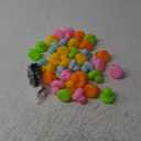 50 Pack Multicolor Mini Rubber Duck Bath Toy Colored Little Ducks