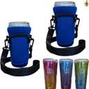 Cruise Ship Essentials Cup Sling Cruise Essentials 2026. Caribbean Cruise Must Haves. Cruise Ship Essentials 2026, Caribbean Royal, Caribbean cruise essentials 2026 (2-Pack) (Blue)