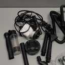 AQQA Fish Tank Cleaner,8-in-1 Electric Aquarium Gravel Vacuum,Clean Sewage+Wash Gravel Sand+Suction Stool+Filter+Water Changer+Water+Water Circulation+Dissolved Oxygen for Turtle Fish Tank 30W/480GPH