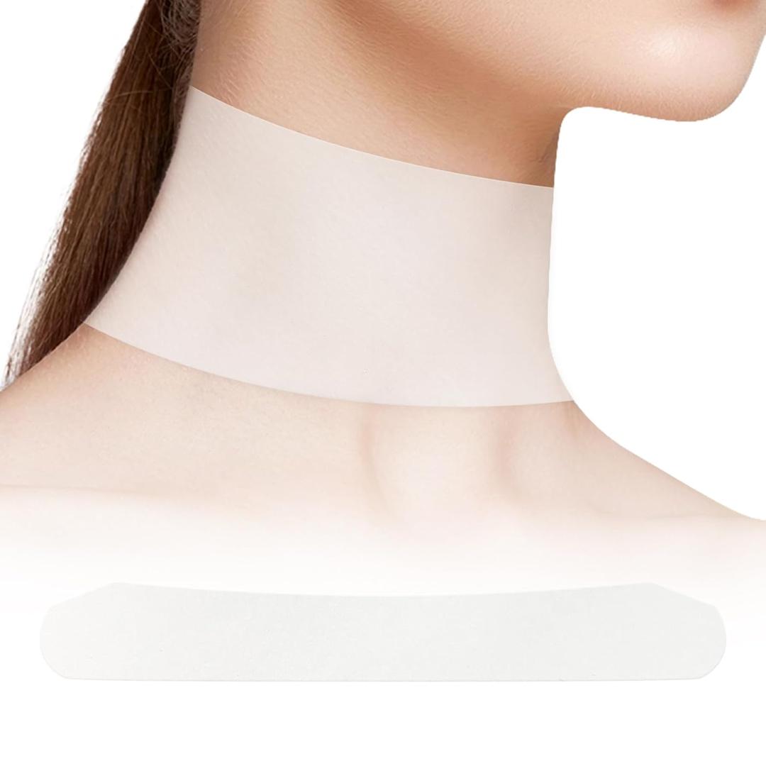 Gel Neck Lift Tape, Silicone Gel Face Neck Lift Patches, Adhesive Neck Lifting Sticker Tool for Women Skin Care