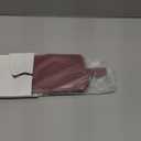 GOIACII Small Women Wallet Genuine Leather RFID Blocking Bifold Zipper Pocket Card Holder with ID Window (A01 Wax Red)