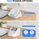 Pediatric Blood Pressure Cuff, Blood Pressure Machine for Home Use - 3 Size Cuffs, Small 4"-8", Medium 6"-10" and Large 7"-17", Perfect for Family Health Monitoring