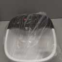 Foot Spa Bath Massager with Heat, Epsom Salt,Bubbles, Vibration and Red Light, Tub for Stress Relief,Foot Soaker, Christmas Gifts Birthday Gifts for Mom Dad Women Men Her Him (Black/White)