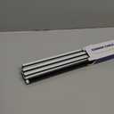 136in Corner Cable Concealer - One-Cord Corner Duct, Paintable Cord Cover, Cable Management Channel for Wall & Floor - 8 X L 17in, Black