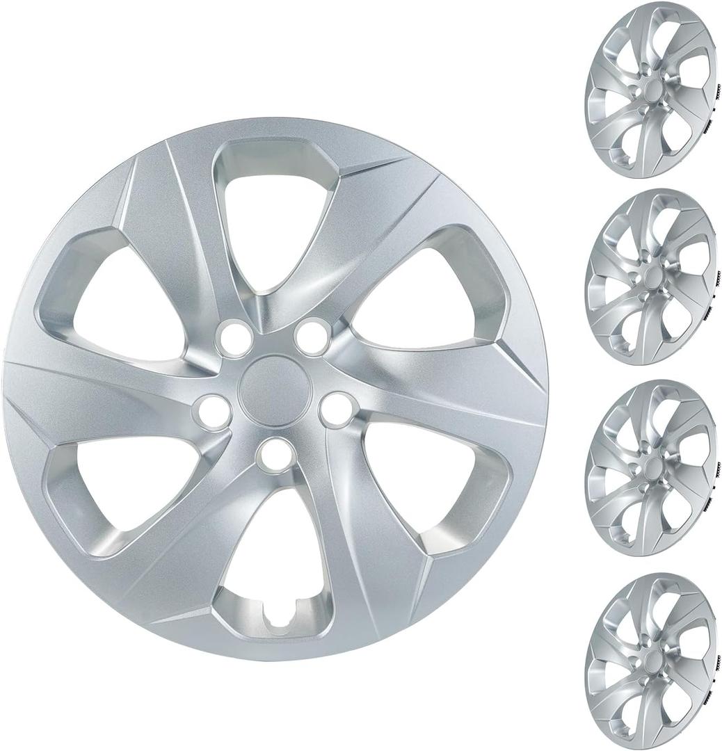 17 Inch Hubcaps Compatible with 2019-2025 Toyota RAV4