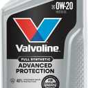 Valvoline Advanced Full Synthetic SAE 0W-20 Motor Oil 1 QT