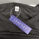 Leafsay Tank Top With Buiit In Bra, Black, 2XL