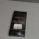 8 OZ Hip Flask for Liquor with Soft Leather Cover, 18/8 Stainless Steel Hip Flask With funnel