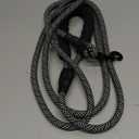 MayPaw Heavy Duty Rope Dog Leash, 8 FT Nylon Pet Leash, Soft Padded Handle Thick Lead Leashes for Large Medium Dogs (Black, 1/2" * 8')