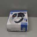 Ozeino 2.4GHz Wireless Gaming Headset for PC, Ps5, Ps4 - Lossless Audio USB & Type-C Ultra Stable Gaming Headphones with Flip Microphone, 40-Hr Battery Gamer Headset for Switch, Laptop, Mobile, Mac (Black and White)