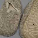 RockDove Women's Faux Shearling Closed Back Slipper with Memory Foam (8, Beige)