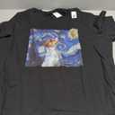Mens Womens JRT Dog Lover Starry Night Jack Russell Lover T-Shirt XL