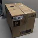 6-Light Modern Chandelier, Brushed Nickel Dining Room Light Fixture, Farmhouse Industrial Chandelier Hanging Over Table, Height Adjustable Pendant Lighting for Kitchen Island Foyer, Clear Glass Shade