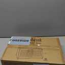 Bread Box for Kitchen Countertop Large Farmhouse Bread Container Bread Storage with Window Wooden Bread Holder White