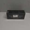 Positive Black Pen Holder for Desk, Inspirational Desk Decor, Funny Gifts for Coworkers Women Men Wooden Pen Pencil Holder Organizer for Office Accessories (Good morning)