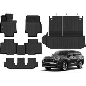 Floor Mats for 2020-2026 Toyota Highlander Accessories
