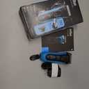 Braun Electric Series 3 Razor with Precision Trimmer, Rechargeable, Wet & Dry Foil Shaver for Men, Blue/Black, 4 Piece