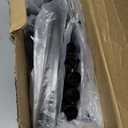 Clothes Rack - Clothing Rack with Storage Mesh Shelf & Casters, Heavy-Duty Metal Clothing Rack for Hanging Clothes, Dresses, Coats, Large Load Capacity, Easy Assembly, Black, 28.0"x16.9"x59.0"